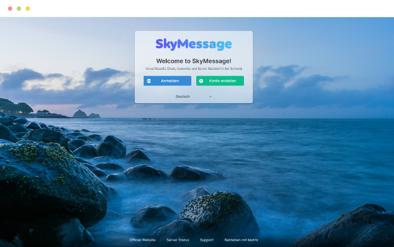 skymessage-website
